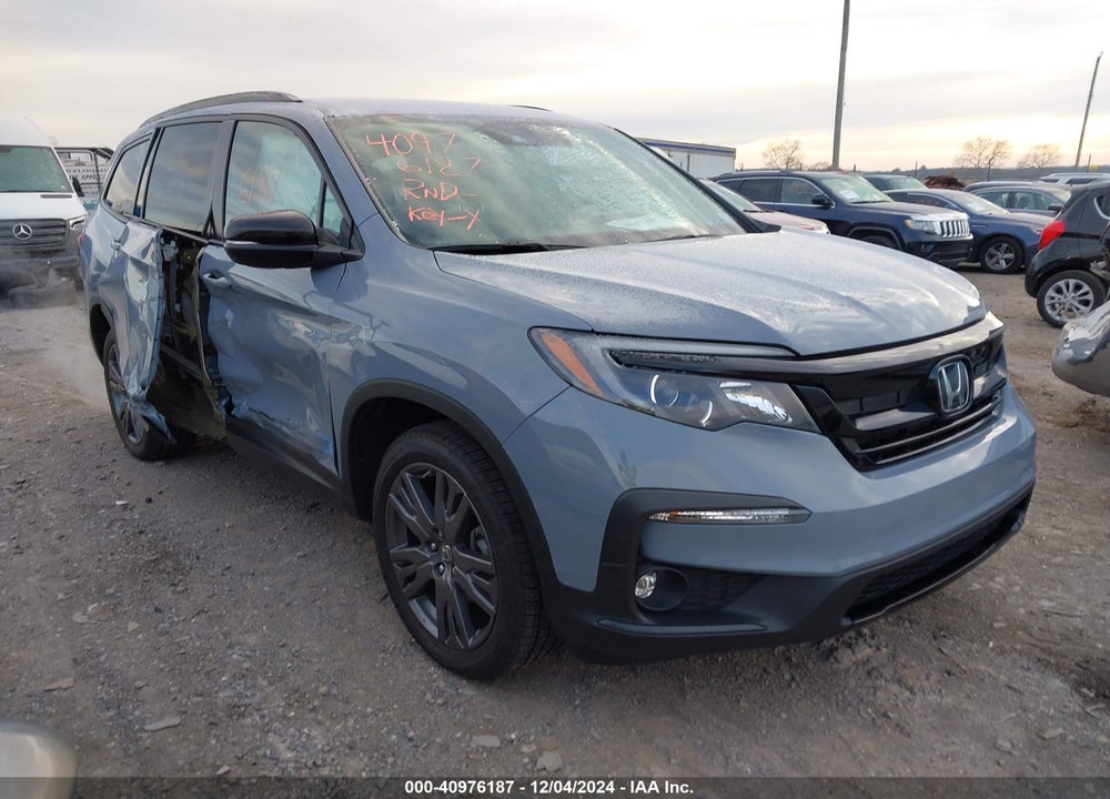 2022 HONDA PILOT AWD SPORT VIN: 5FNYF6H3XNB064770