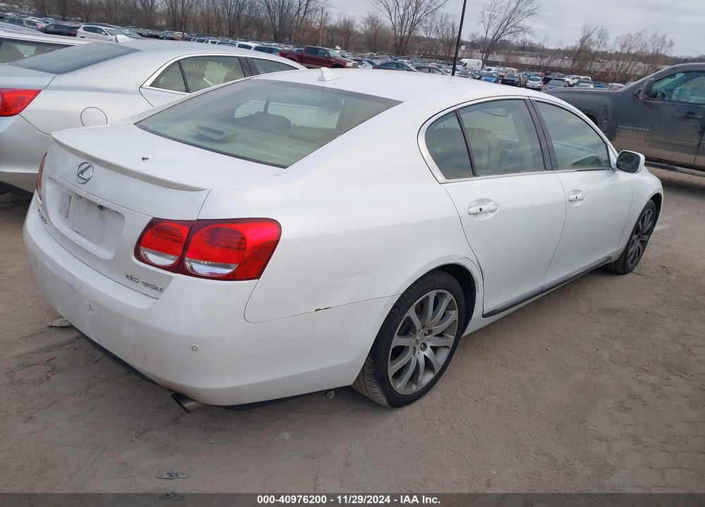 2007 LEXUS GS 350 VIN: JTHBE96S370013597