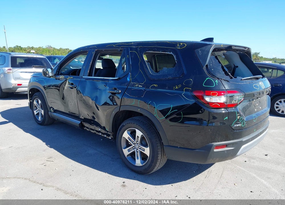2025 HONDA PILOT EX-L VIN: 5FNYG1H4XSB035662