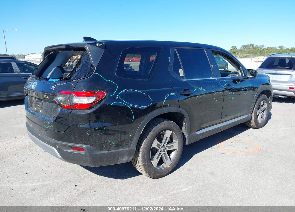 2025 HONDA PILOT EX-L VIN: 5FNYG1H4XSB035662