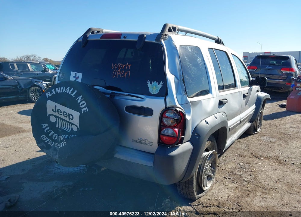 2005 JEEP LIBERTY RENEGADE VIN: 1J4GK38K55W576682