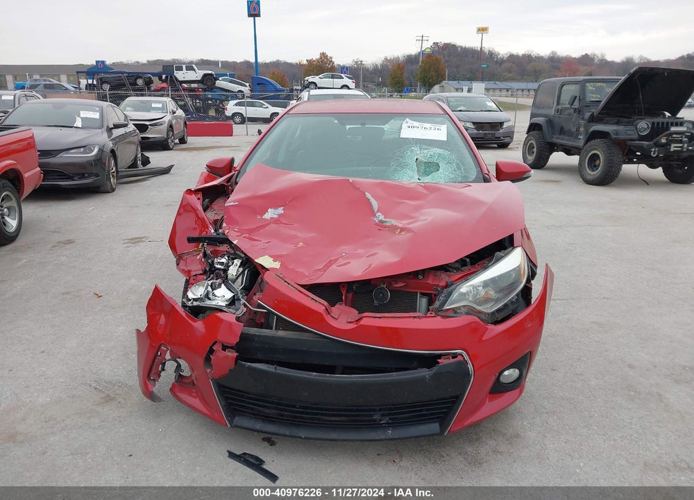 2016 TOYOTA COROLLA S VIN: 2T1BURHE0GC692309