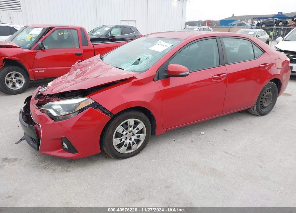 2016 TOYOTA COROLLA S VIN: 2T1BURHE0GC692309