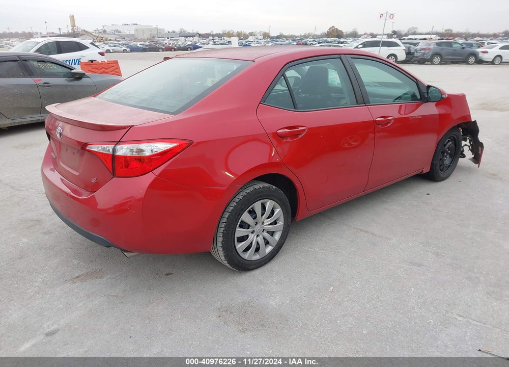 2016 TOYOTA COROLLA S VIN: 2T1BURHE0GC692309