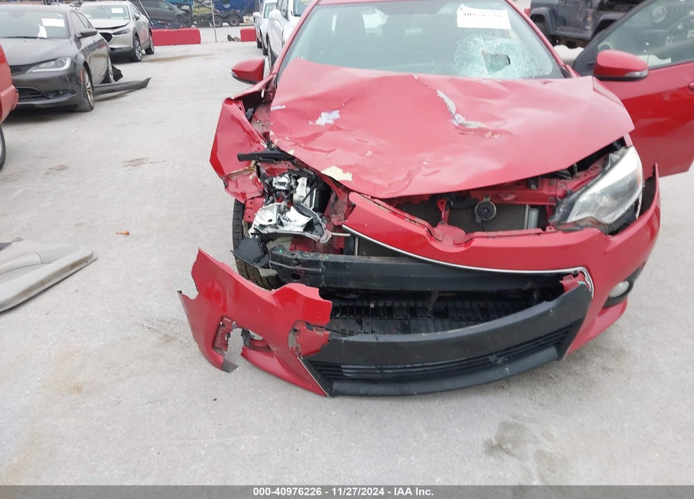 2016 TOYOTA COROLLA S VIN: 2T1BURHE0GC692309