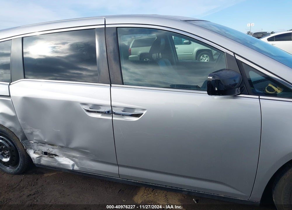 2013 HONDA ODYSSEY EX-L VIN: 5FNRL5H68DB074343