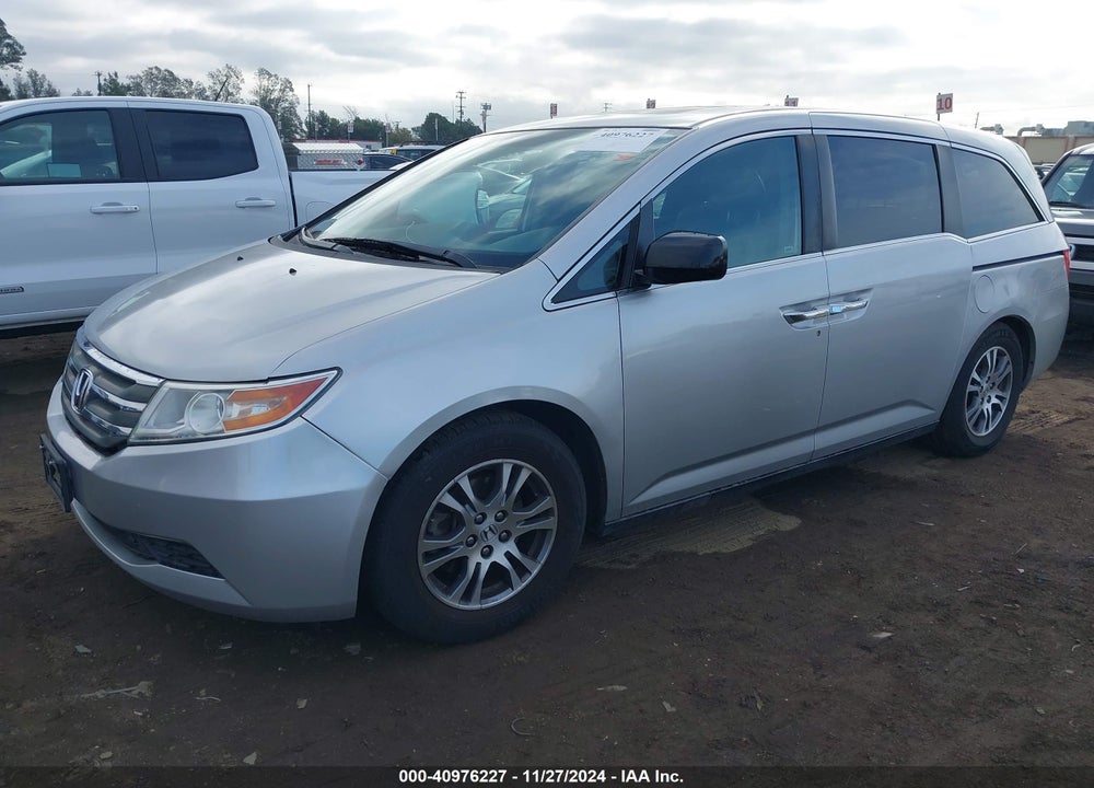 2013 HONDA ODYSSEY EX-L VIN: 5FNRL5H68DB074343