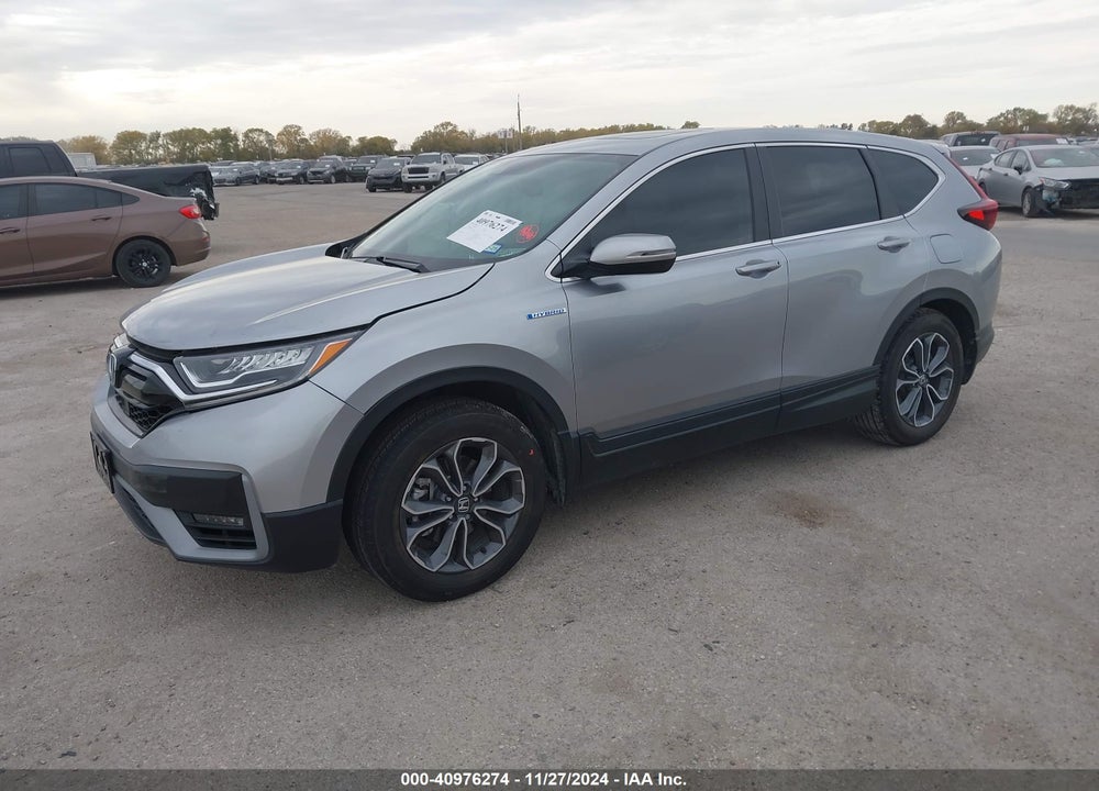 2022 HONDA CR-V HYBRID EX-L VIN: 5J6RT6H80NL019501