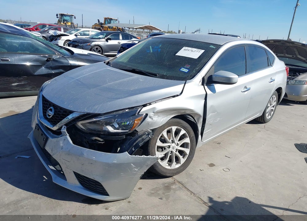 2019 NISSAN SENTRA SV VIN: 3N1AB7AP5KL623545