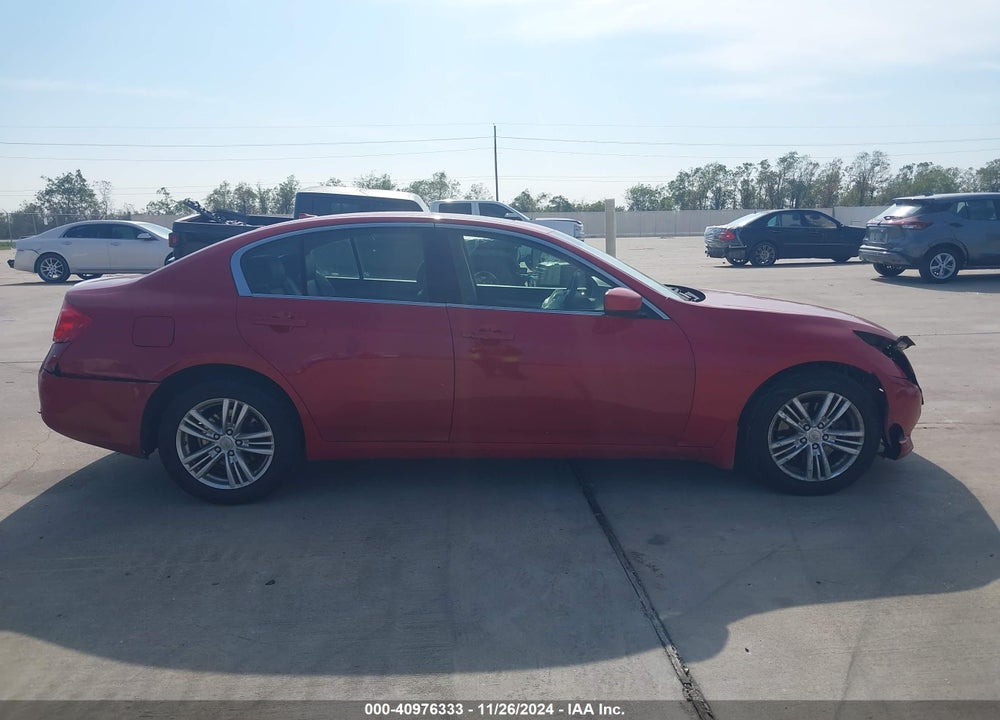 2013 INFINITI G37X VIN: JN1CV6AR4DM352398
