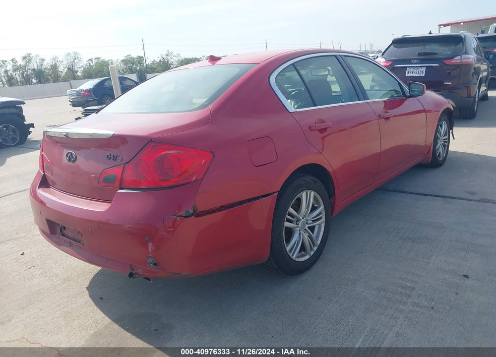 2013 INFINITI G37X VIN: JN1CV6AR4DM352398