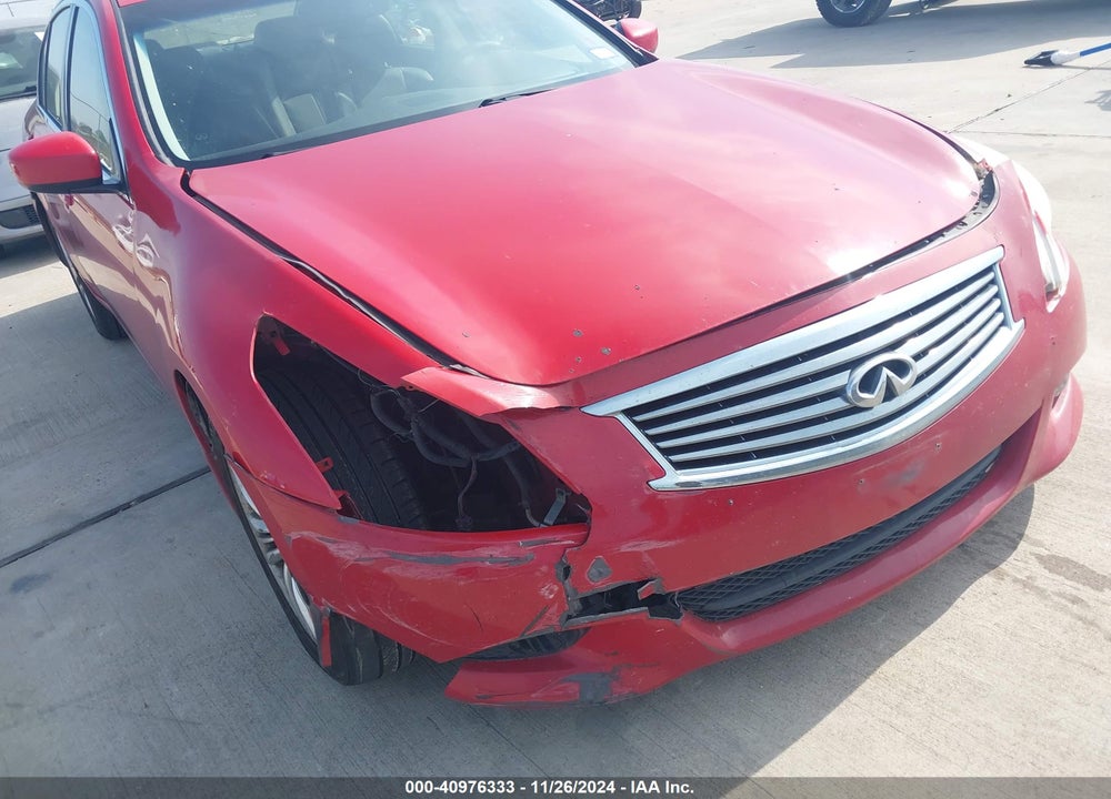 2013 INFINITI G37X VIN: JN1CV6AR4DM352398
