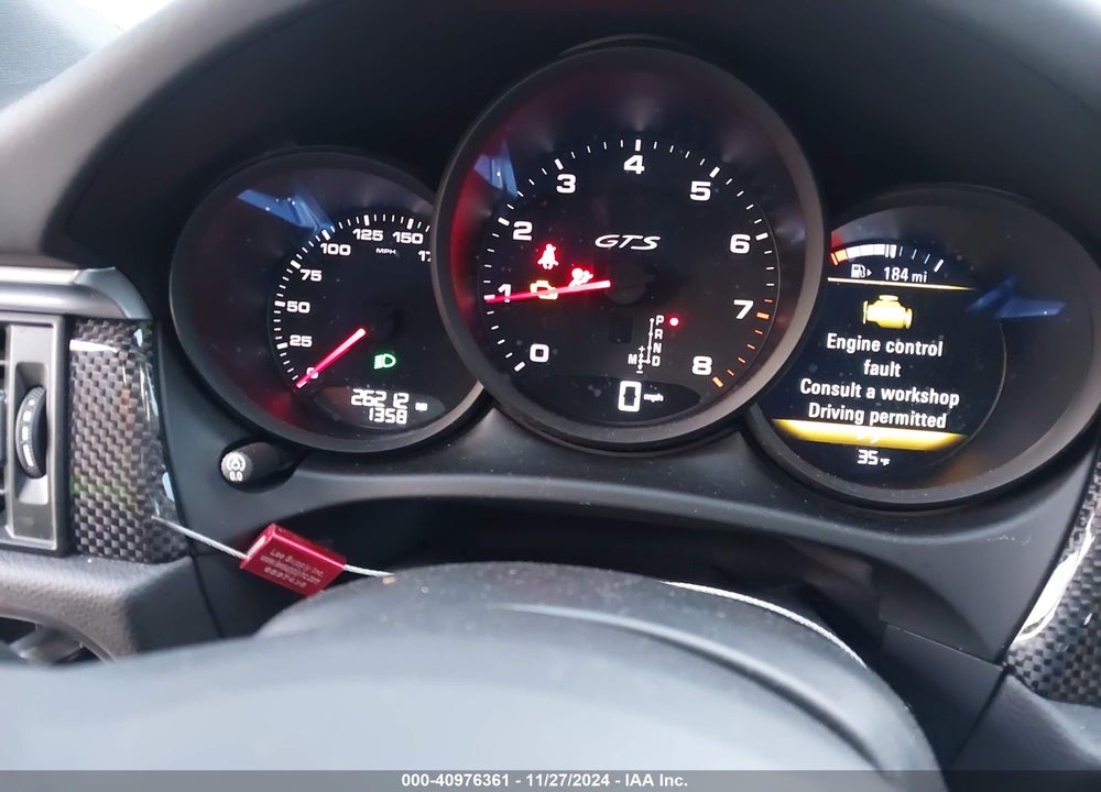 2021 PORSCHE MACAN GTS VIN: WP1AG2A56MLB53460