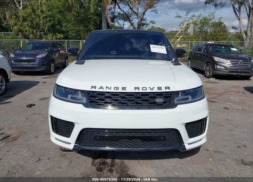 2018 LAND ROVER RANGE ROVER SPORT SUPERCHARGED/SUPERCHARGED DYNAMIC VIN: SALWR2REXJA800383