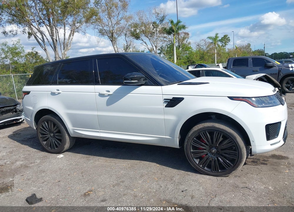 2018 LAND ROVER RANGE ROVER SPORT SUPERCHARGED/SUPERCHARGED DYNAMIC VIN: SALWR2REXJA800383