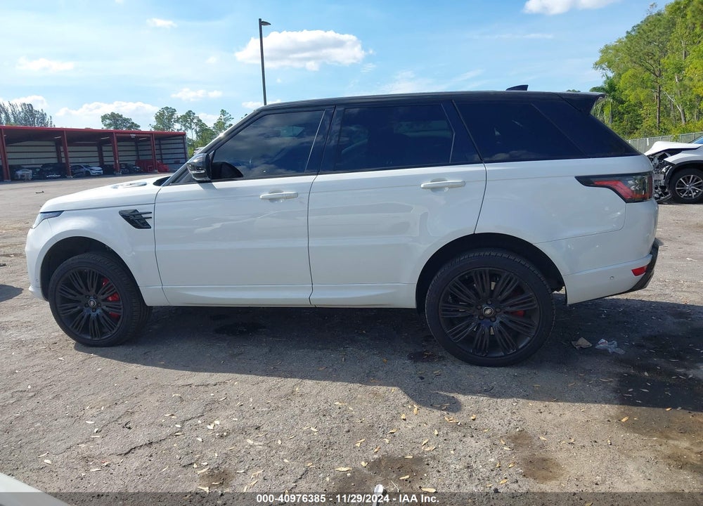 2018 LAND ROVER RANGE ROVER SPORT SUPERCHARGED/SUPERCHARGED DYNAMIC VIN: SALWR2REXJA800383