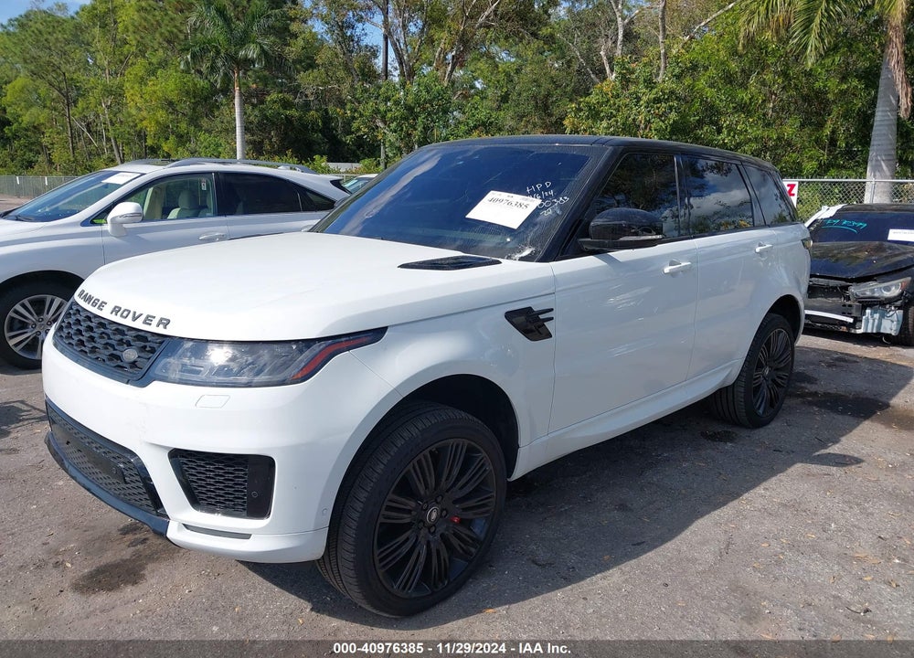 2018 LAND ROVER RANGE ROVER SPORT SUPERCHARGED/SUPERCHARGED DYNAMIC VIN: SALWR2REXJA800383