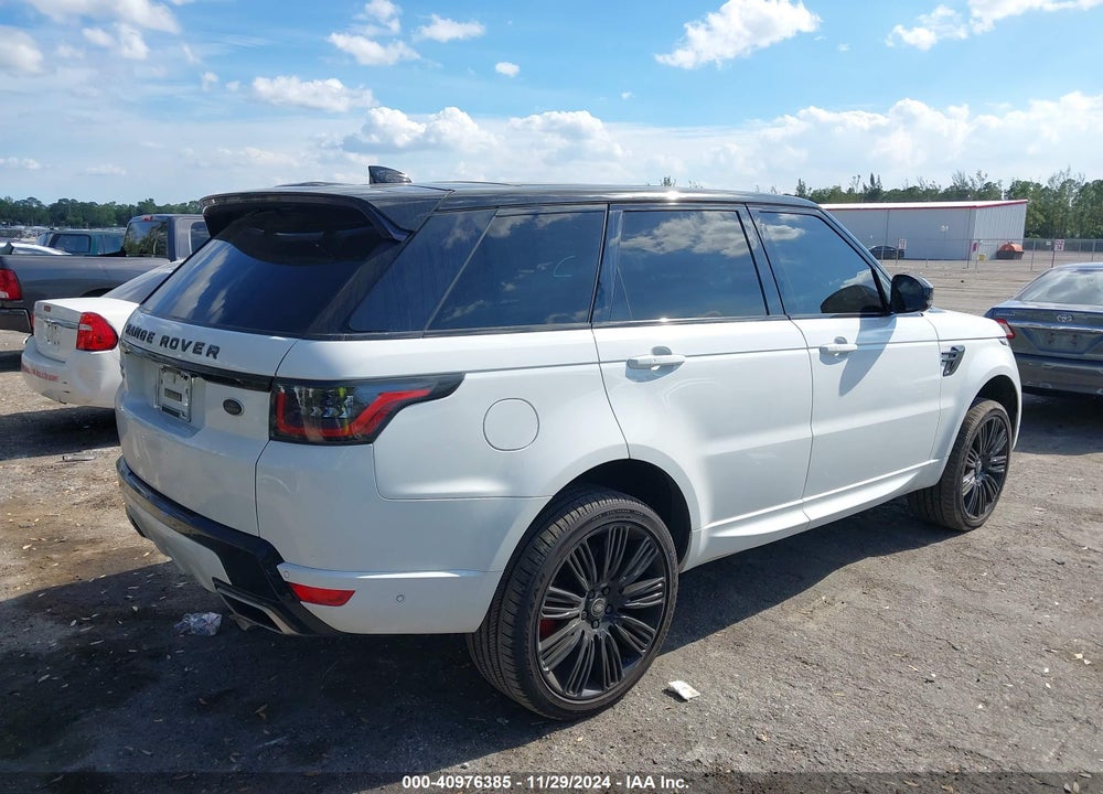 2018 LAND ROVER RANGE ROVER SPORT SUPERCHARGED/SUPERCHARGED DYNAMIC VIN: SALWR2REXJA800383