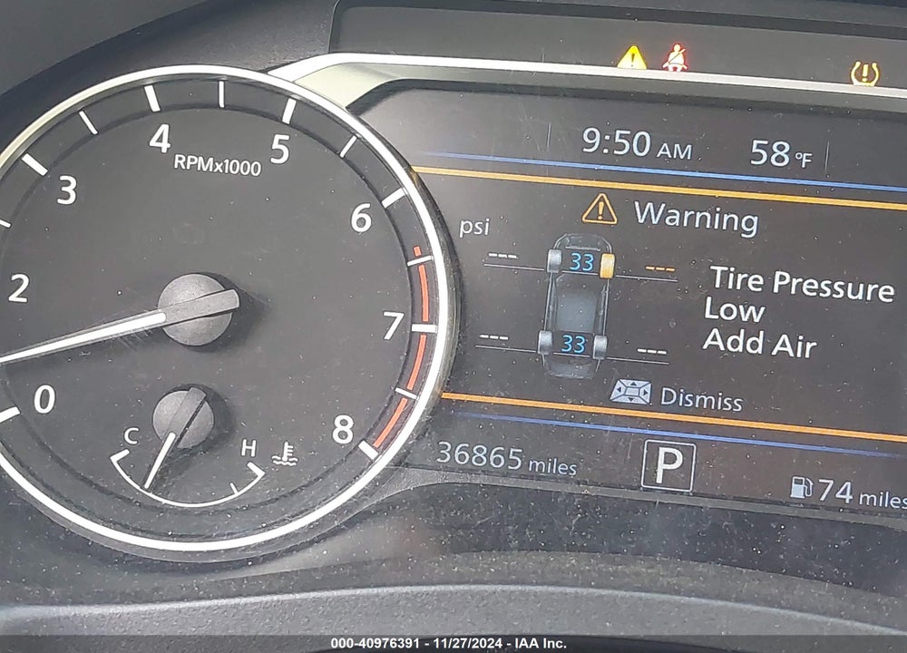 2023 NISSAN ALTIMA SV INTELLIGENT AWD VIN: 1N4BL4DW2PN397154