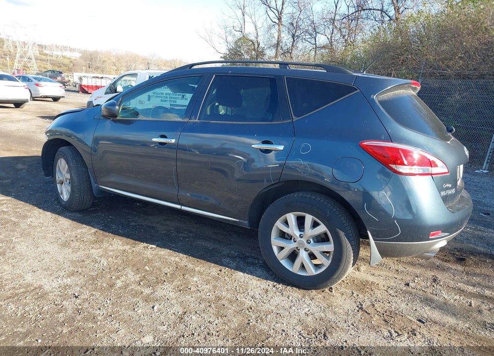2014 NISSAN MURANO VIN: JN8AZ1MW8EW533415