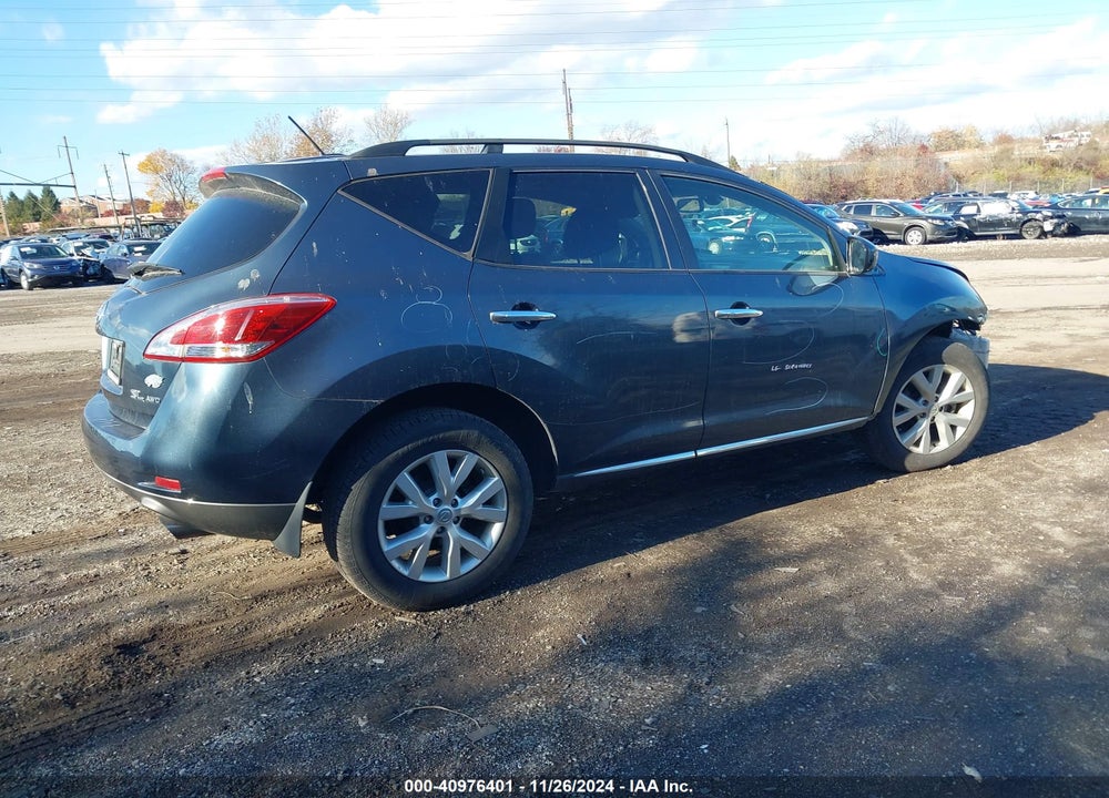 2014 NISSAN MURANO VIN: JN8AZ1MW8EW533415