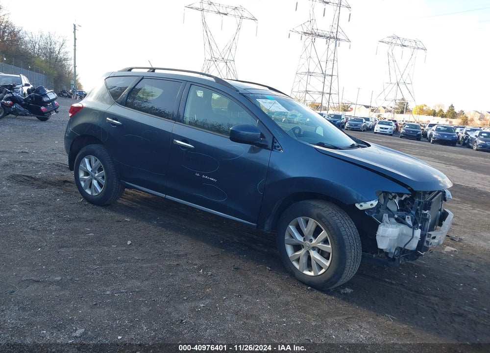 2014 NISSAN MURANO VIN: JN8AZ1MW8EW533415