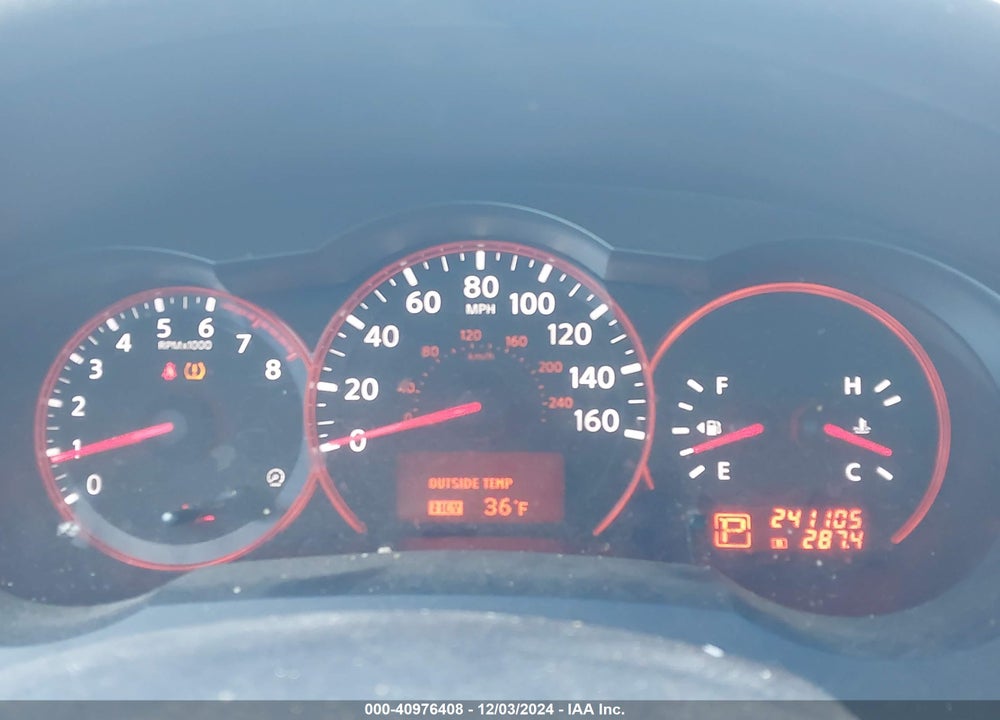 2009 NISSAN ALTIMA 2.5 S VIN: 1N4AL21E49N545433