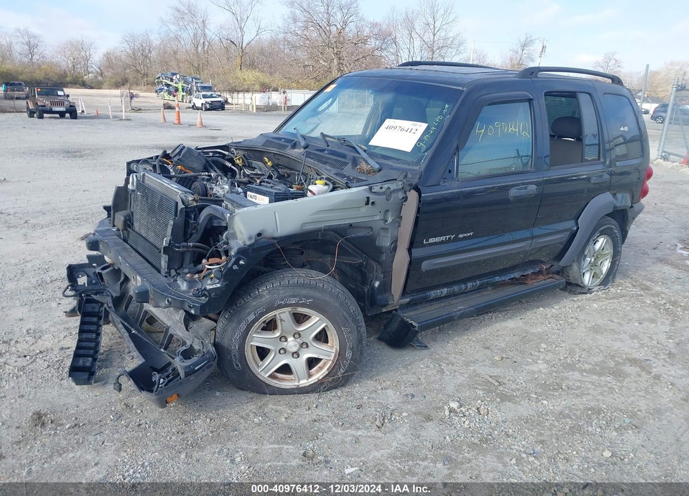 2003 JEEP LIBERTY SPORT VIN: 1J4GL48K73W697682