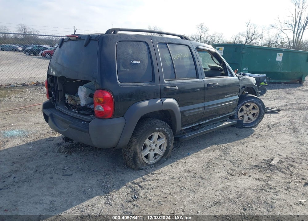 2003 JEEP LIBERTY SPORT VIN: 1J4GL48K73W697682