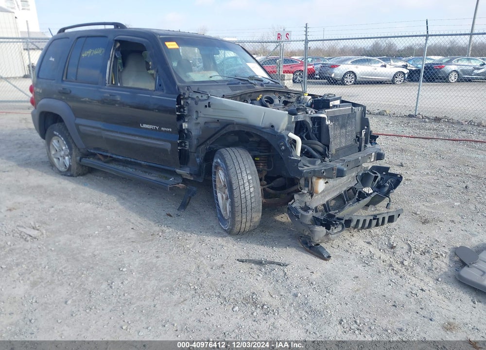 2003 JEEP LIBERTY SPORT VIN: 1J4GL48K73W697682