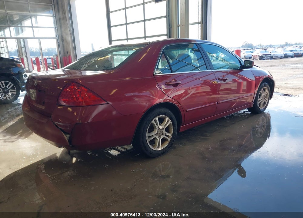 2007 HONDA ACCORD 2.4 EX VIN: 1HGCM56707A148545