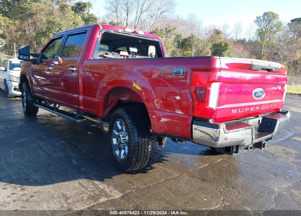 2017 FORD F-250 LARIAT VIN: 1FT7W2BT7HEE30140