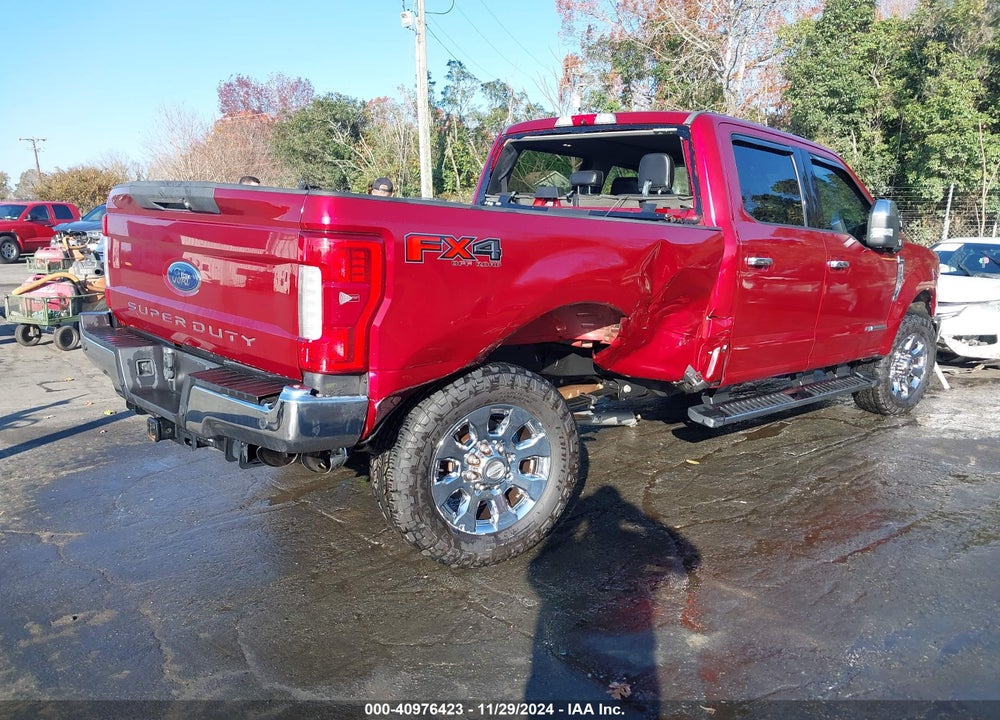 2017 FORD F-250 LARIAT VIN: 1FT7W2BT7HEE30140