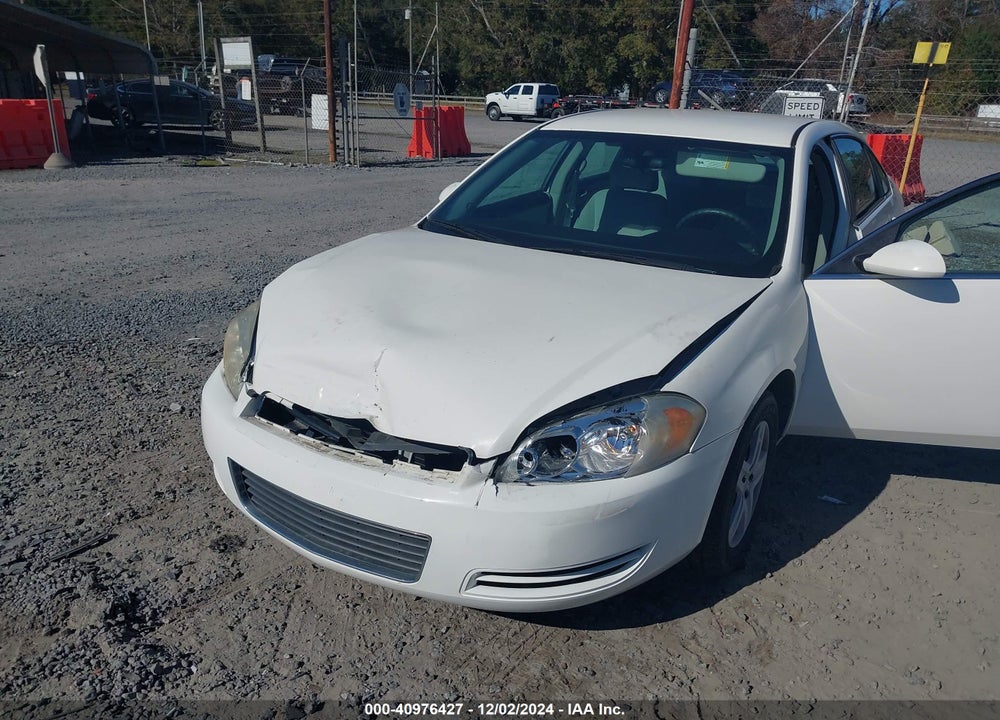 2008 CHEVROLET IMPALA LS VIN: 2G1WB55K681205102