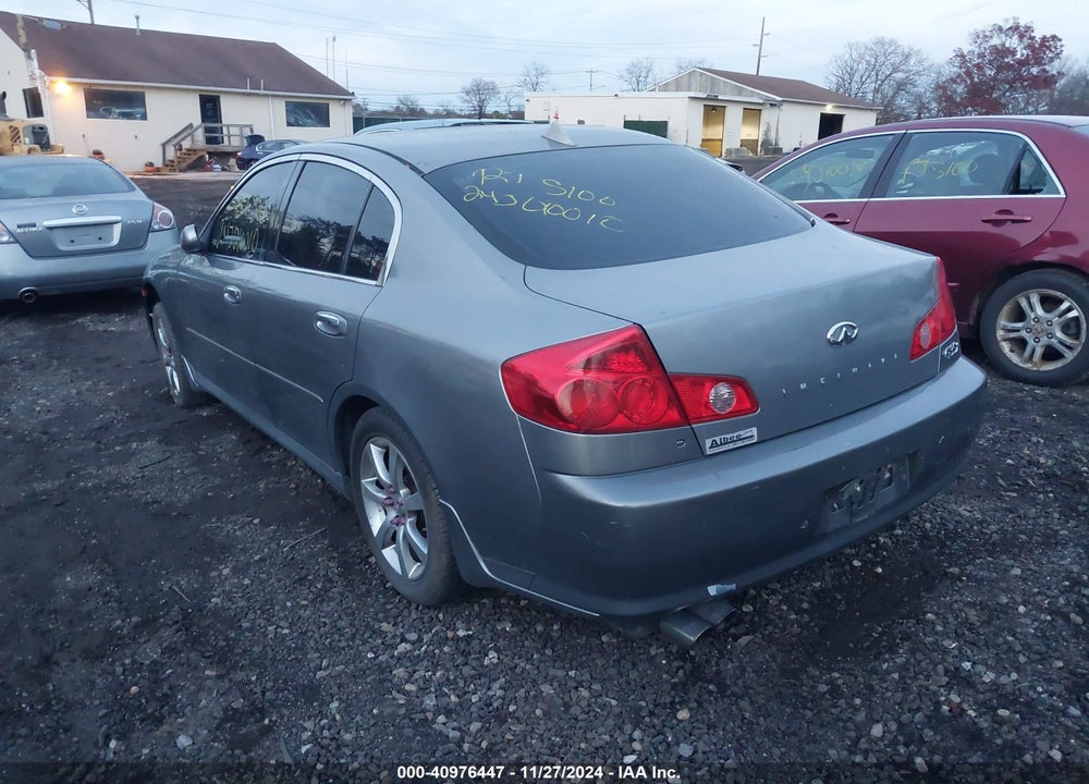 2006 INFINITI G35X VIN: JNKCV51F66M605171