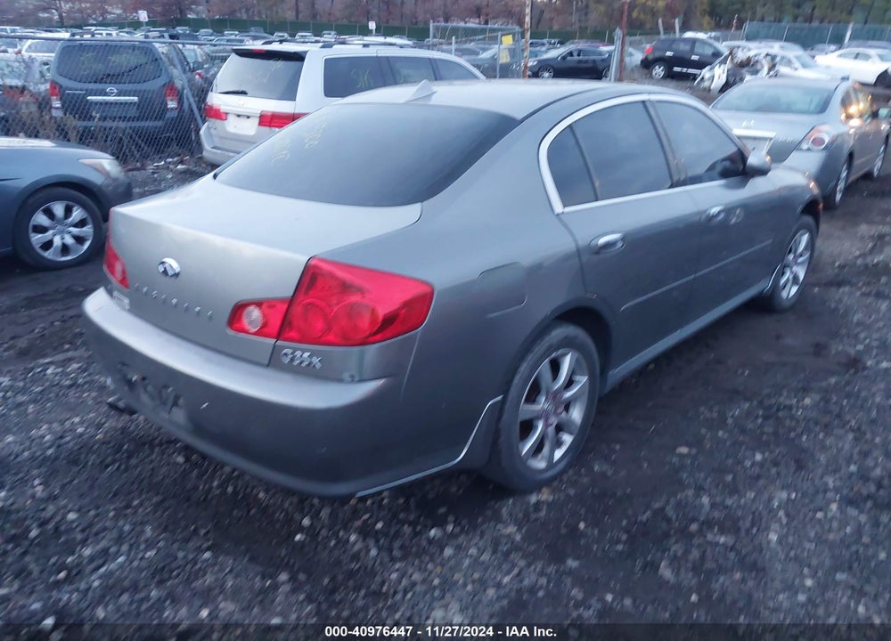 2006 INFINITI G35X VIN: JNKCV51F66M605171