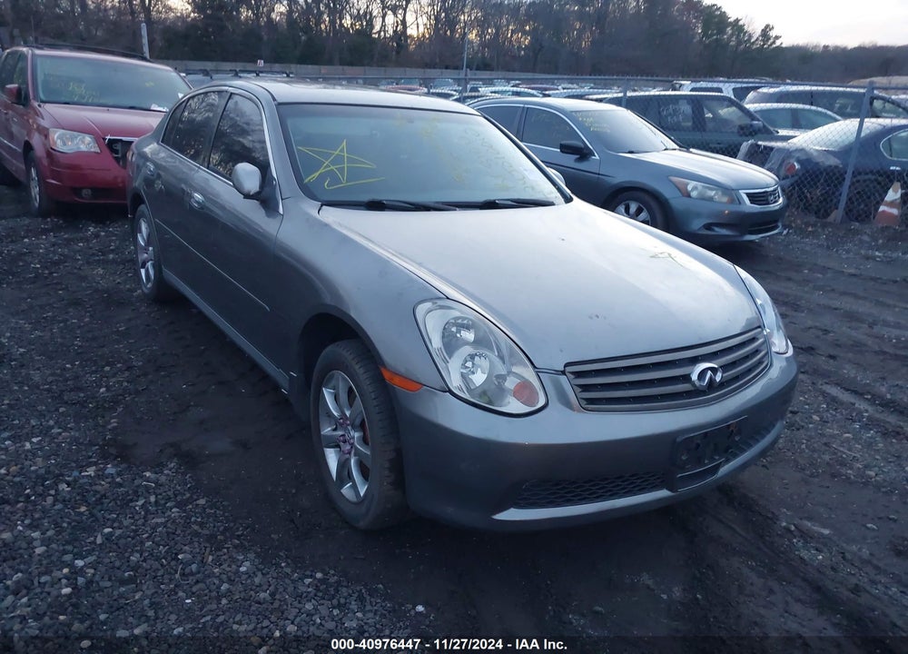 2006 INFINITI G35X VIN: JNKCV51F66M605171