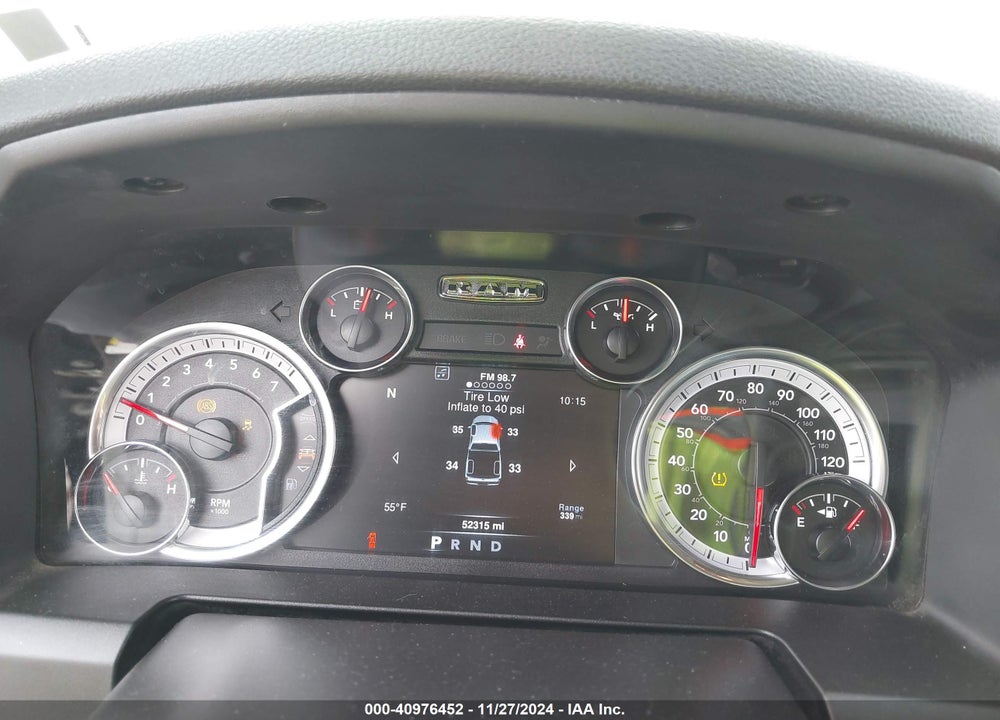 2022 RAM 1500 CLASSIC TRADESMAN 4X2 5'7 BOX VIN: 3C6RR6KT2NG198999