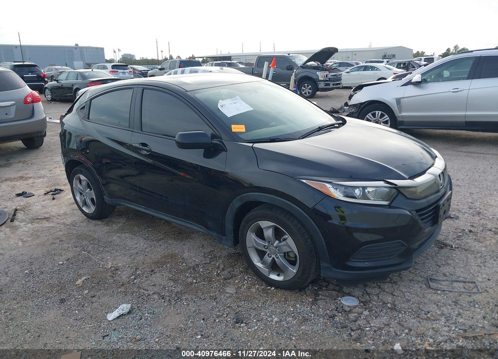 2019 HONDA HR-V LX VIN: 3CZRU5H33KG704290
