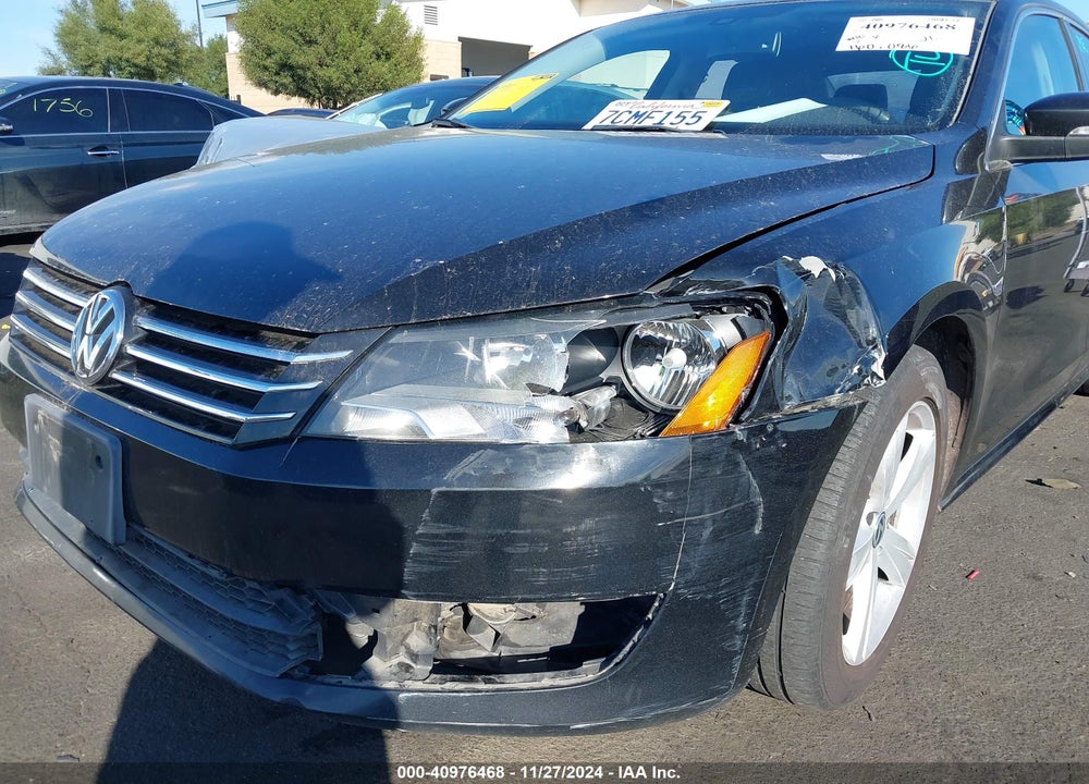2014 VOLKSWAGEN PASSAT 2.5L SE VIN: 1VWBP7A30EC011539