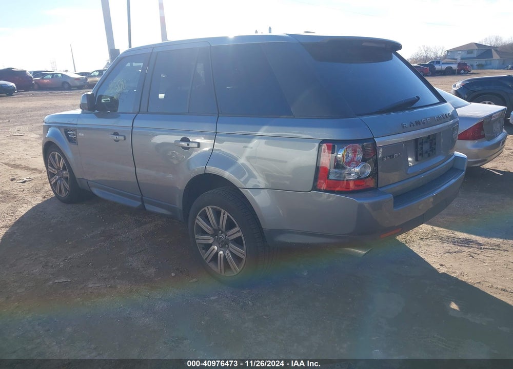 2012 LAND ROVER RANGE ROVER SPORT SUPERCHARGED VIN: SALSH2E41CA748112