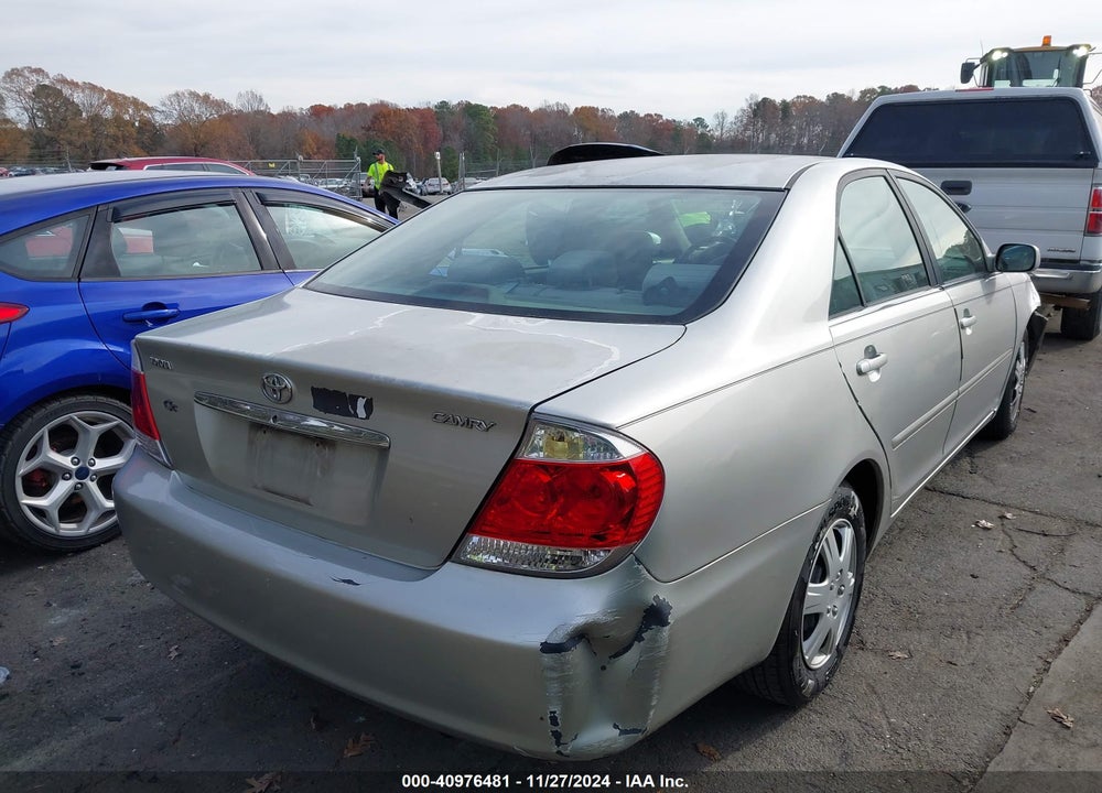 2005 TOYOTA CAMRY LE VIN: 4T1BE32K65U637805