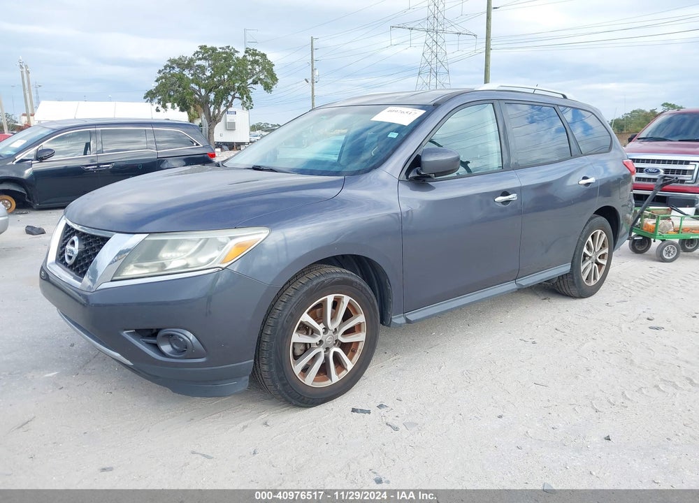 2014 PATHFINDER NISSAN  PLATINUM/S/SL/SV VIN: 5N1AR2MN4EC662077