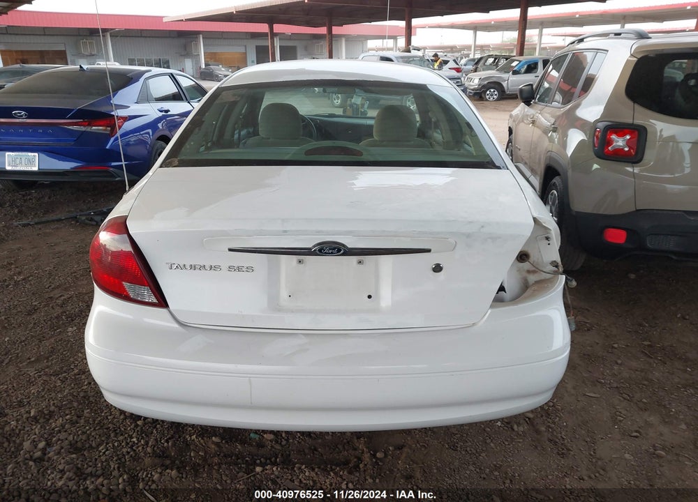 2000 FORD TAURUS SES VIN: 1FAFP55U8YG237102