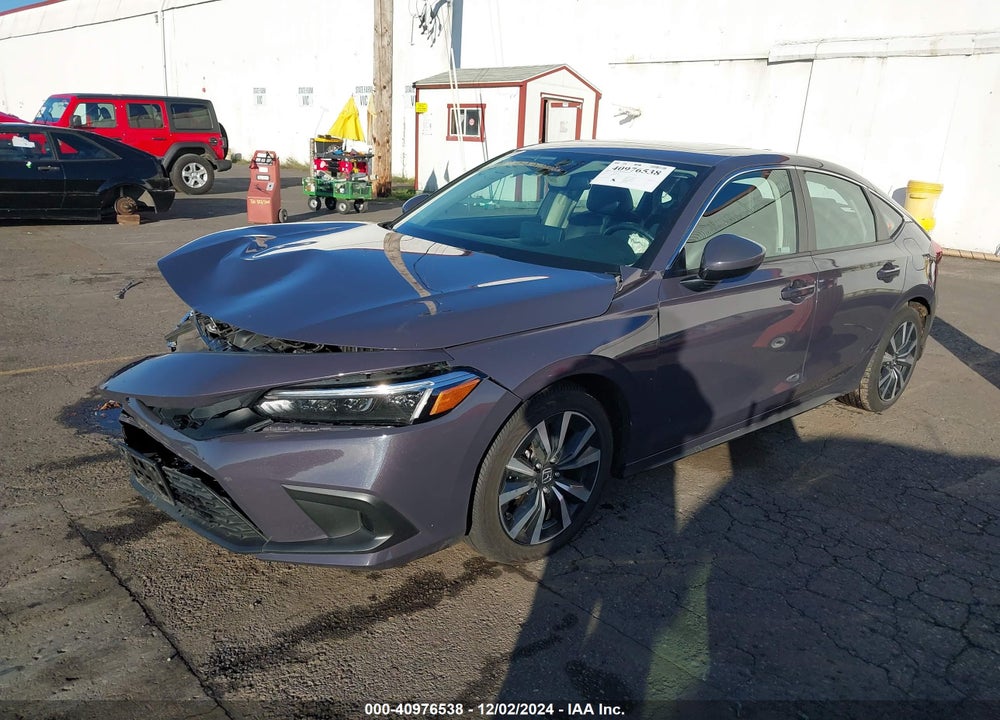 2022 HONDA CIVIC VIN: 19XFL1H7XNE020926