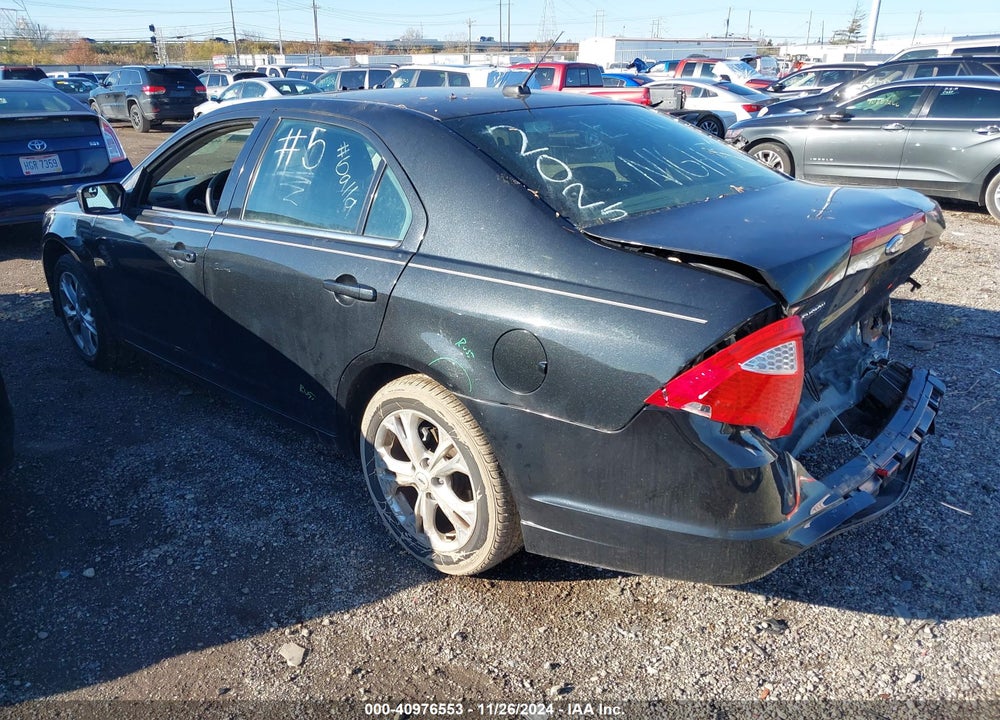 2012 FORD FUSION SE VIN: 3FAHP0HA9CR204916