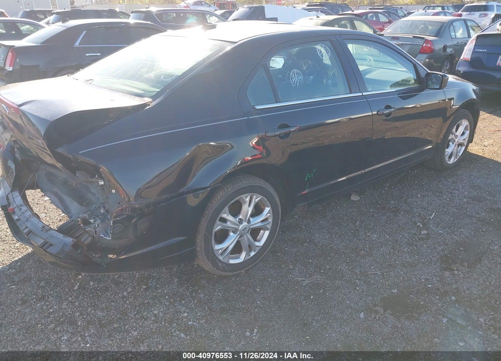 2012 FORD FUSION SE VIN: 3FAHP0HA9CR204916