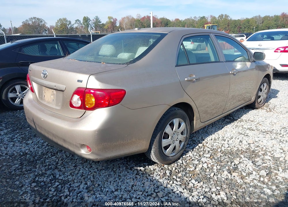 2009 TOYOTA COROLLA LE VIN: 1NXBU40EX9Z040037