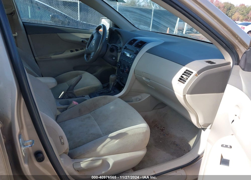 2009 TOYOTA COROLLA LE VIN: 1NXBU40EX9Z040037