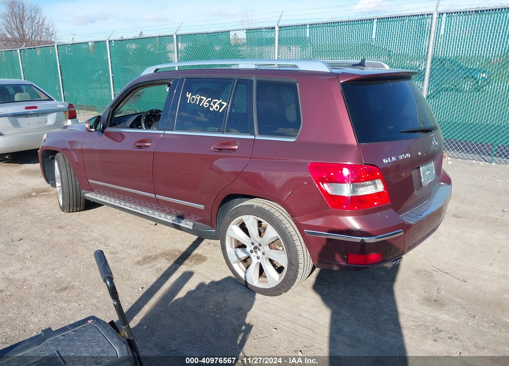 2011 MERCEDES-BENZ GLK 350 4MATIC VIN: WDCGG8HB4BF557499